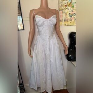 White Women's Dress